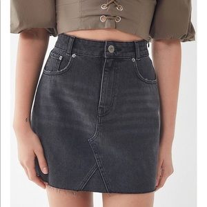 Black BDG by UO denim skirt